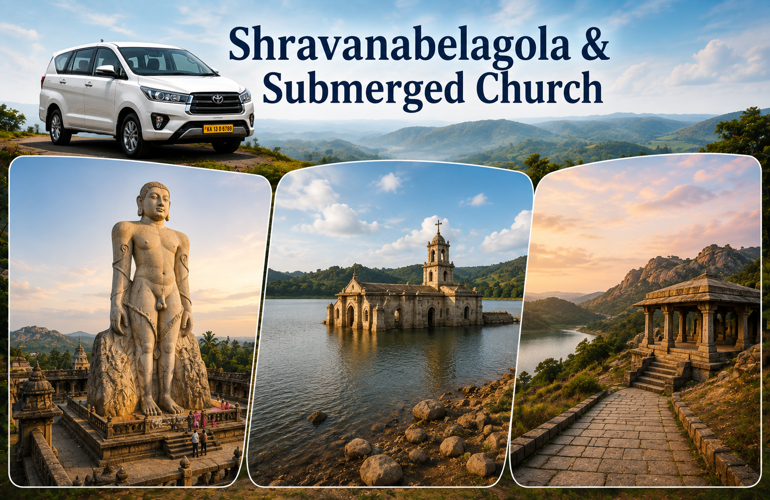 Shravanabelagola & Submerged Church