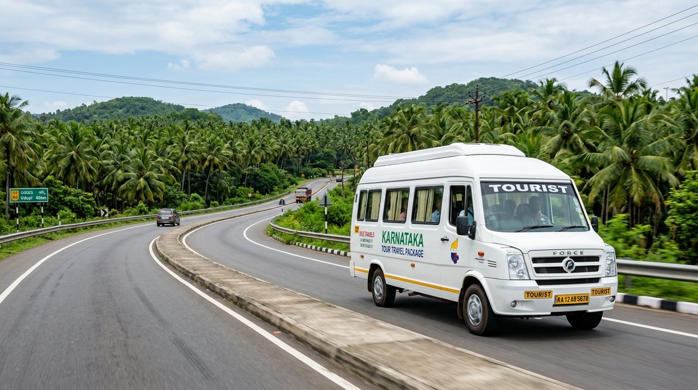 Tempo Traveller Rental Hassan